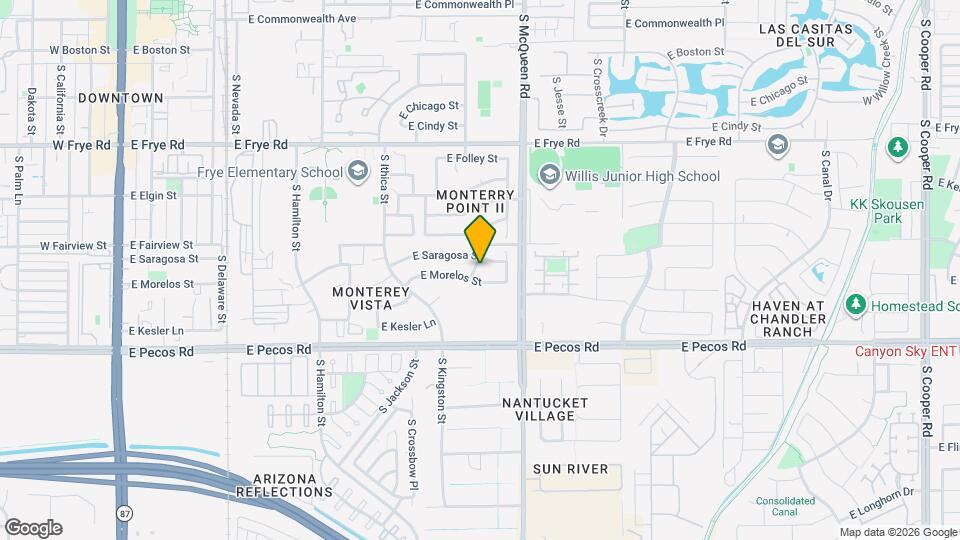 741 S Monte Vista St, Unit 2311 Map and Location Details