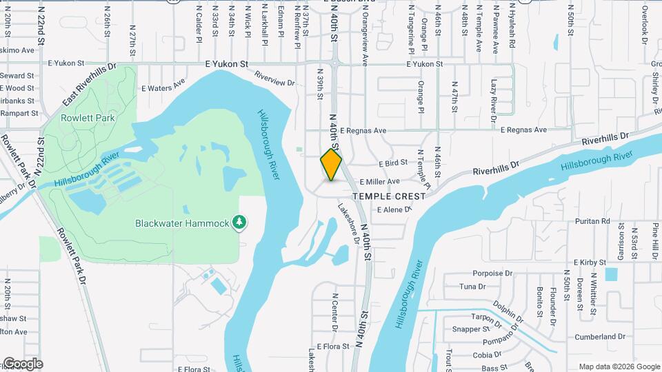 3813 E Miller Ave Map and Location Details