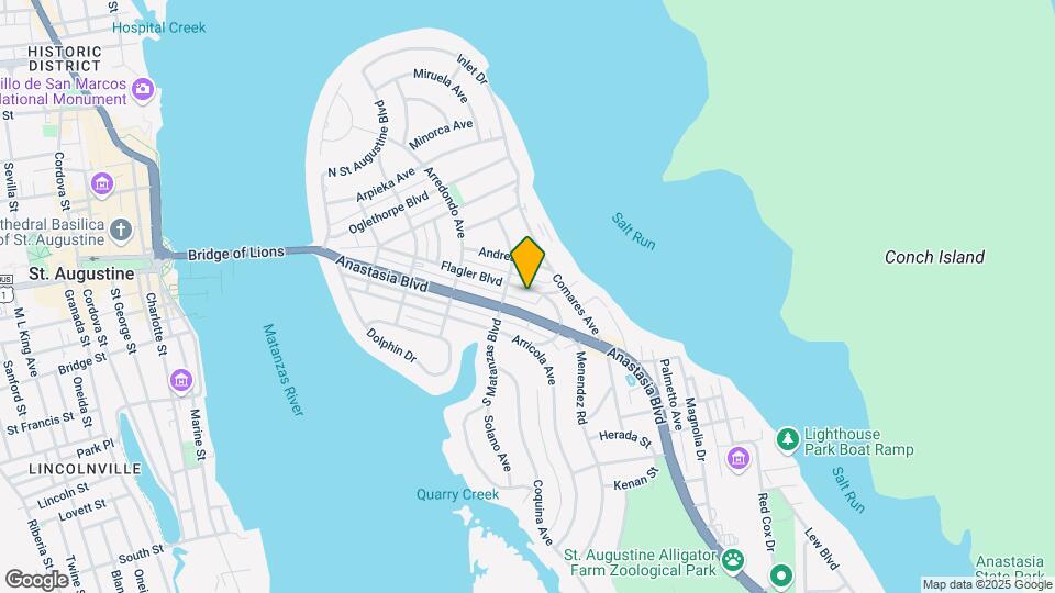 405 Flagler Blvd Map and Location Details
