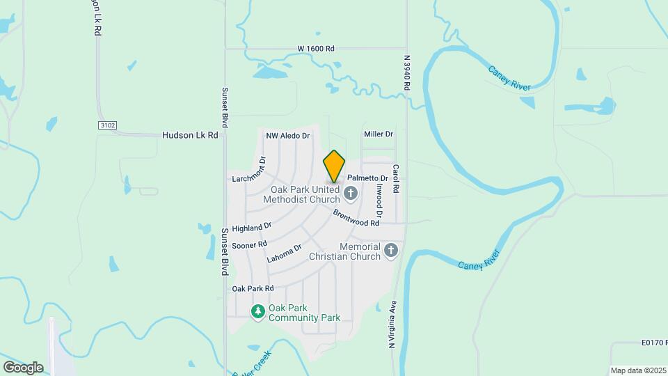 524 Sooner Rd Map and Location Details