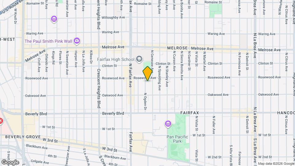 450 N Ogden Dr Map and Location Details