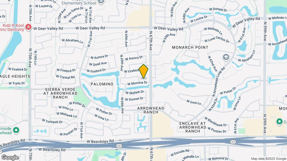 6760 W Monona Dr Map and Location Details