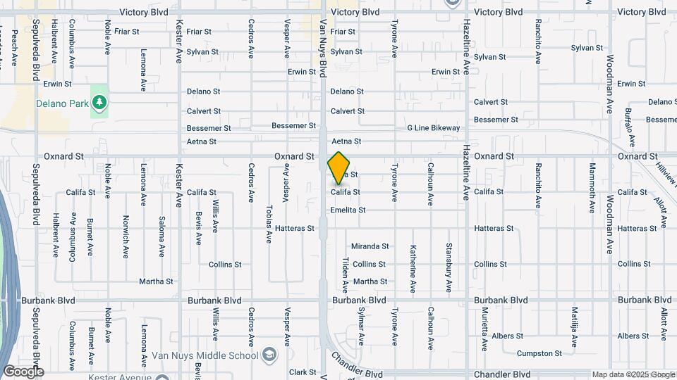 14435 Califa St, Unit 14435 Mapa y Detalles de la Ubicación