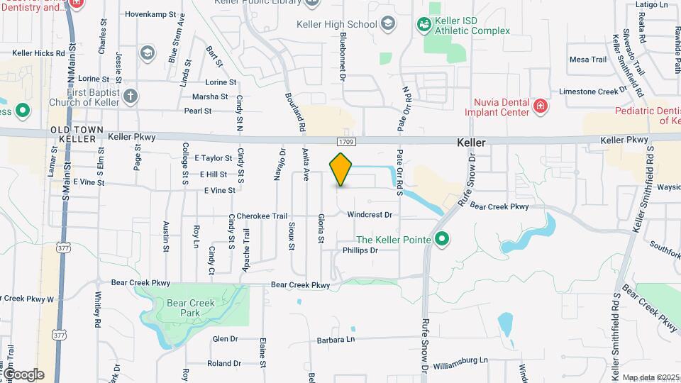 700 Silver Lake Dr Map and Location Details