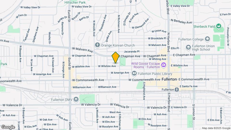513 W Wilshire Ave Map and Location Details