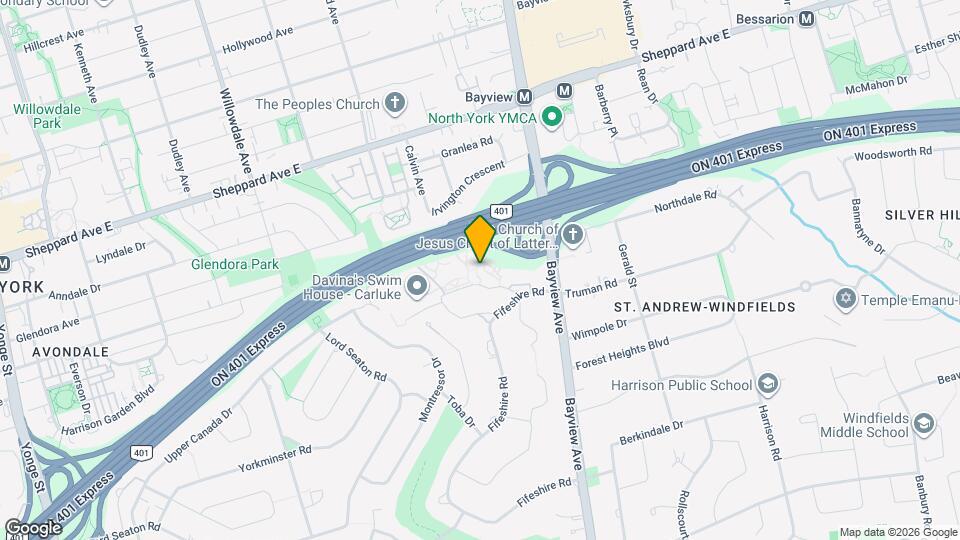 St. Andrews Towers East Map and Location Details