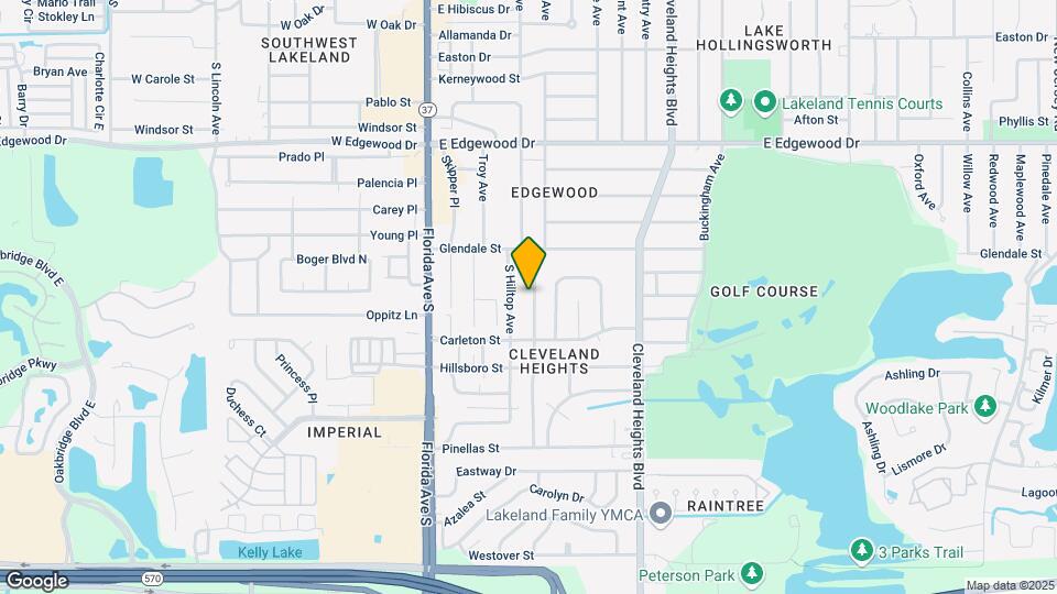 3203 S Polk Ave Map and Location Details