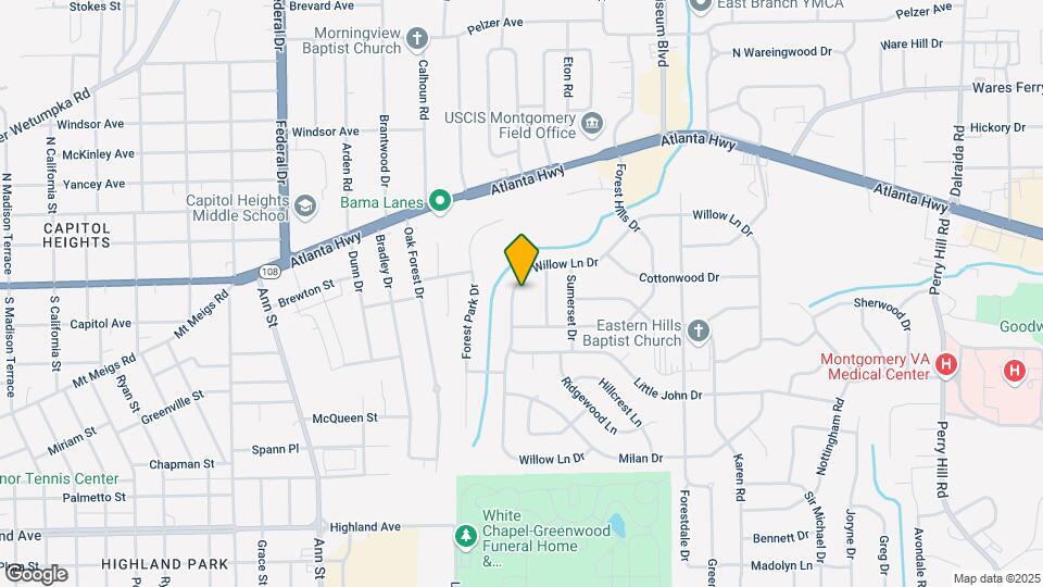 3234 Willow Ln Dr Map and Location Details