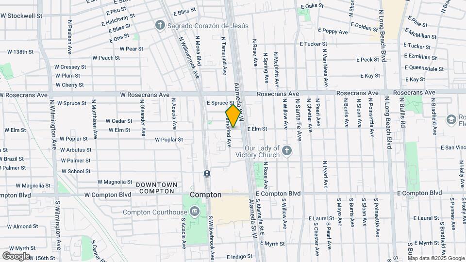 206-214 Elm St Mapa y Detalles de la Ubicación