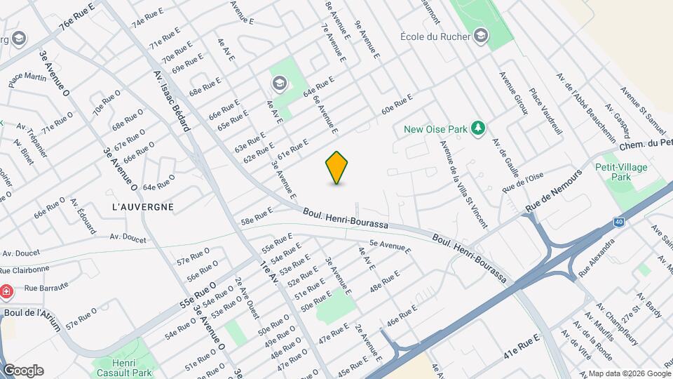 5370 Henri-Bourassa Boul Map and Location Details