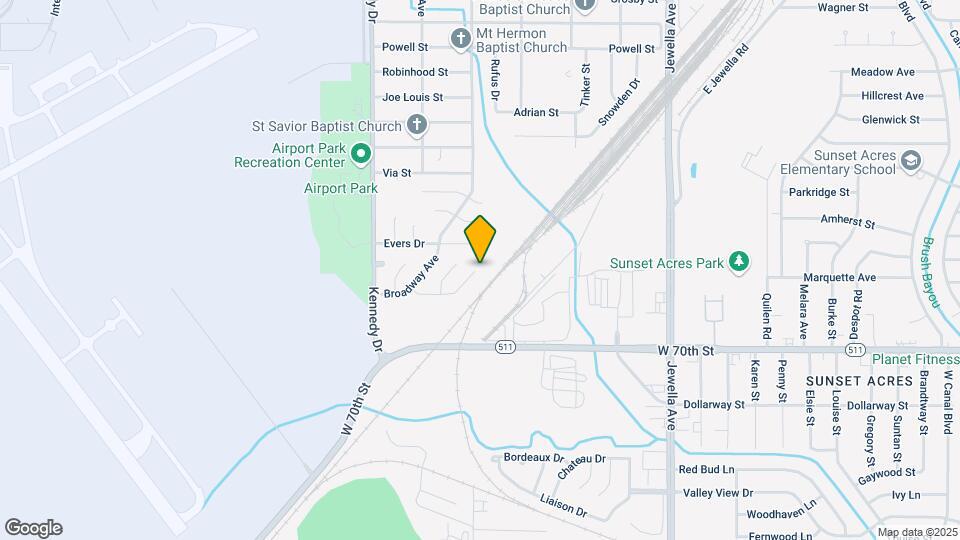 6901 Lavender Dr Map and Location Details
