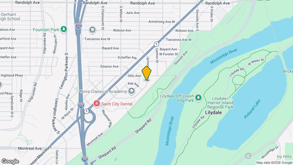 737 Victoria Street S Map and Location Details