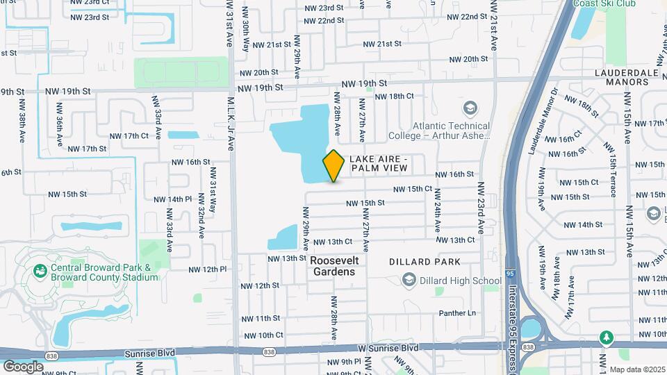 2801 NW 15th Ct Map and Location Details