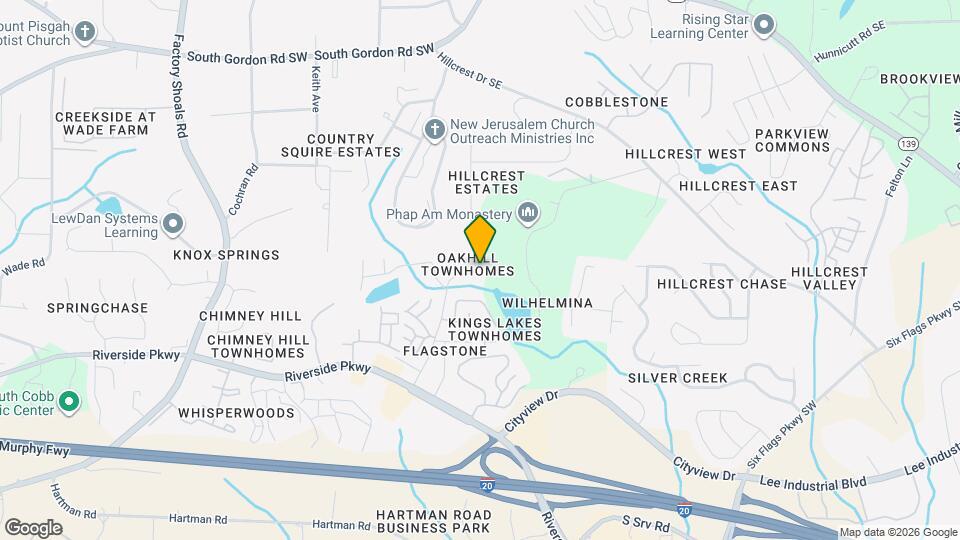 7066 Oakhill Cir Map and Location Details