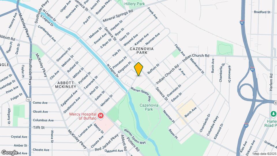 189 Cazenovia St Map and Location Details