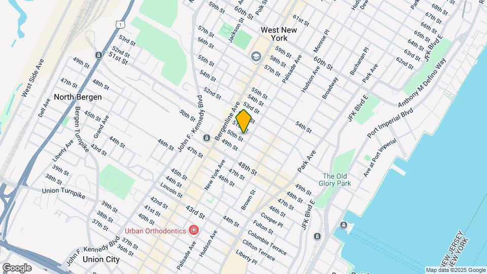 408-414 50th St Map and Location Details