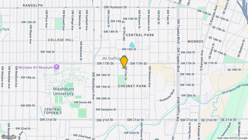 1721 SW Clay St Map and Location Details
