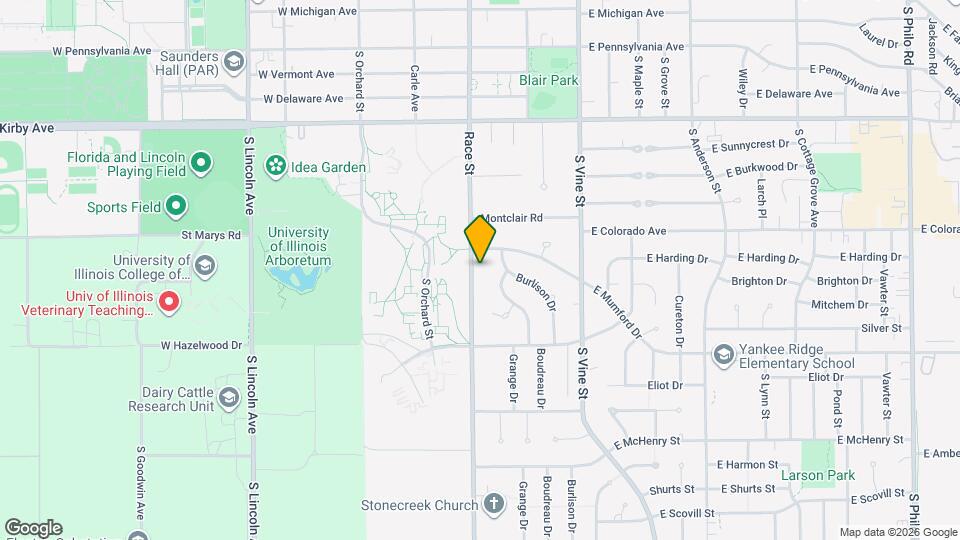 2006 S Race St Map and Location Details