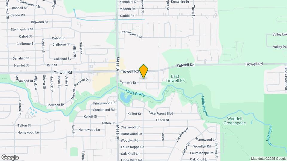 9011 Parkette Dr Map and Location Details