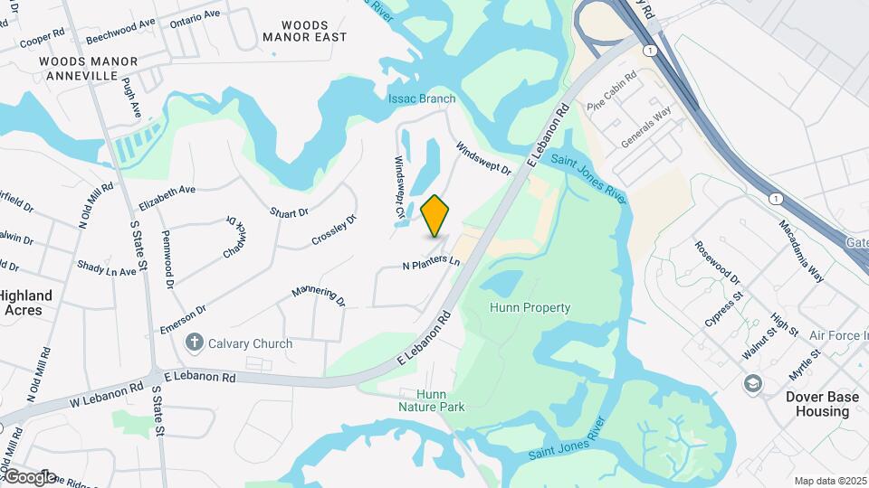 Planters Run Apartments (55+ Active Adult) Map and Location Details