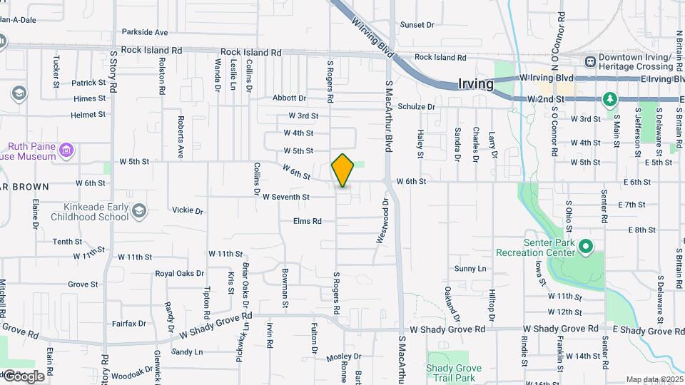 614 S Rogers Rd Map and Location Details