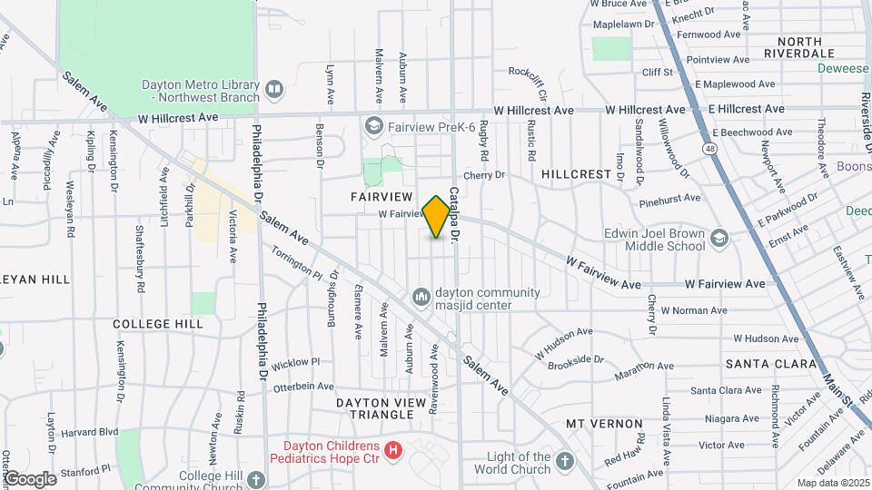 2112 Ravenwood Ave Map and Location Details