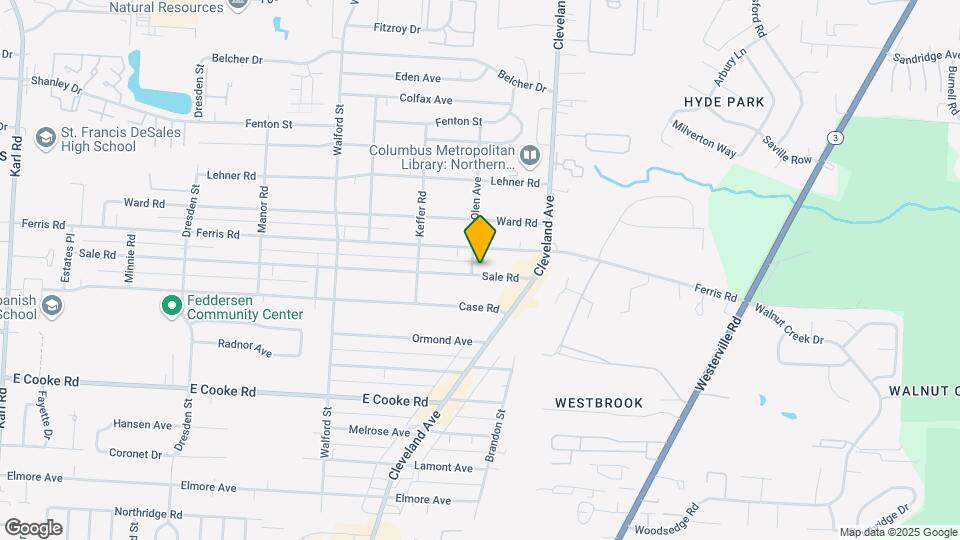 2220 Sale Rd Map and Location Details