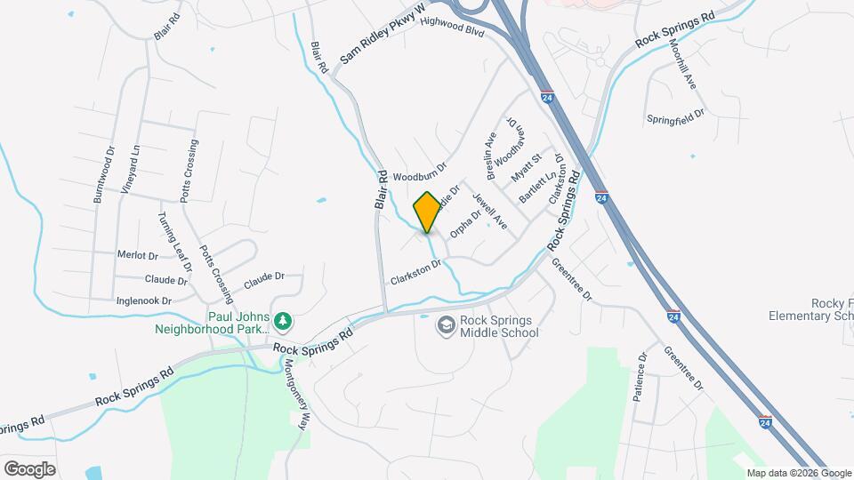 102 Vera Jean Ct Mapa y Detalles de la Ubicación