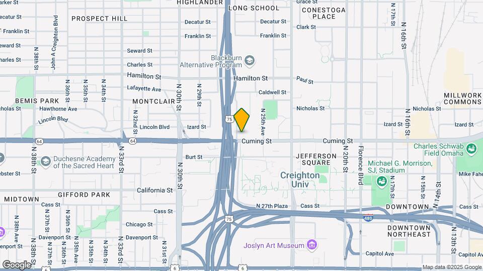 2623 Izard Ct Map and Location Details