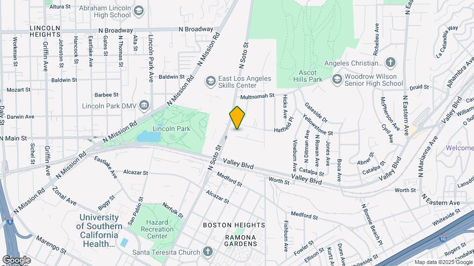 4111 Abner St, Unit 1 Map and Location Details