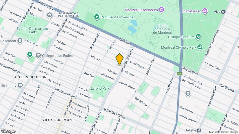 5015 18E Av Map and Location Details