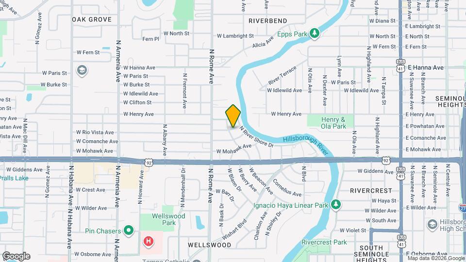 5611 N McKay Ave Map and Location Details