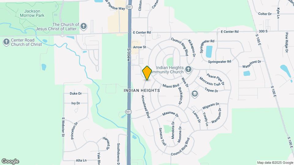 5310 Arrowhead Blvd Map and Location Details