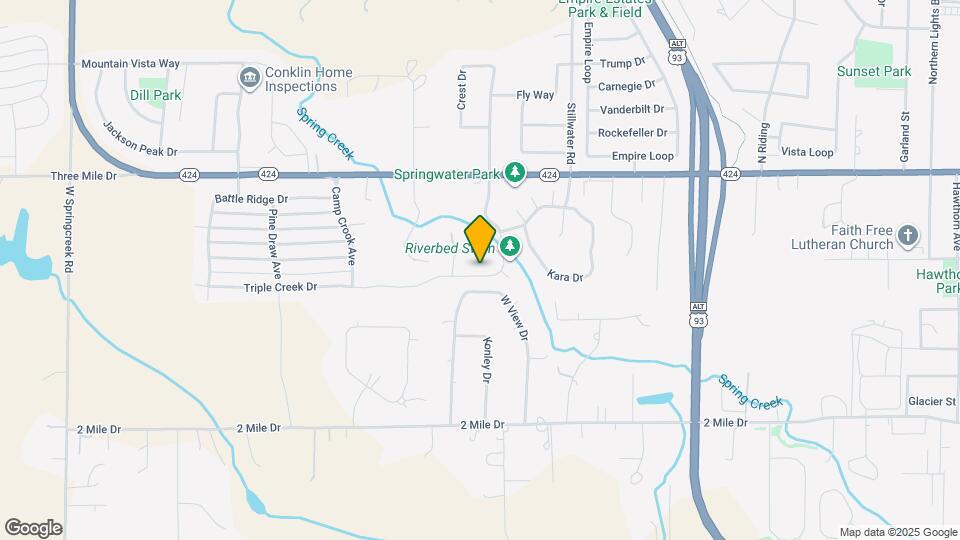 240 Triple Creek Dr Mapa y Detalles de la Ubicación