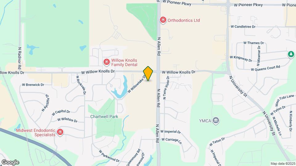 2622 W Willowlake Dr, Unit 321 Map and Location Details