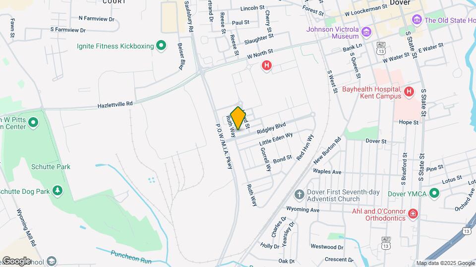 517 Ridgely Blvd Map and Location Details
