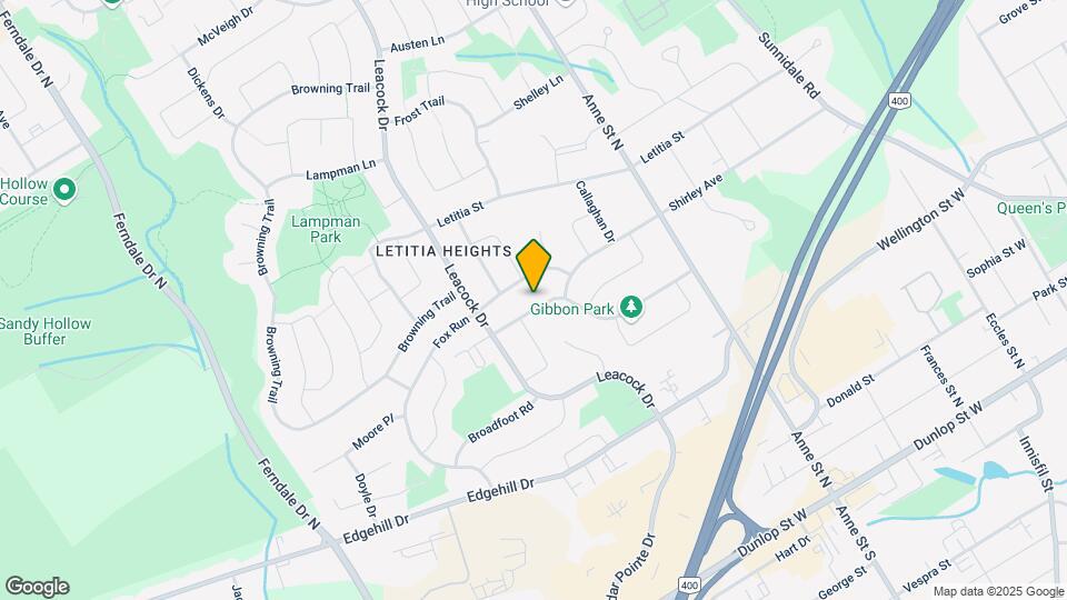 62 Gibbon Dr Map and Location Details