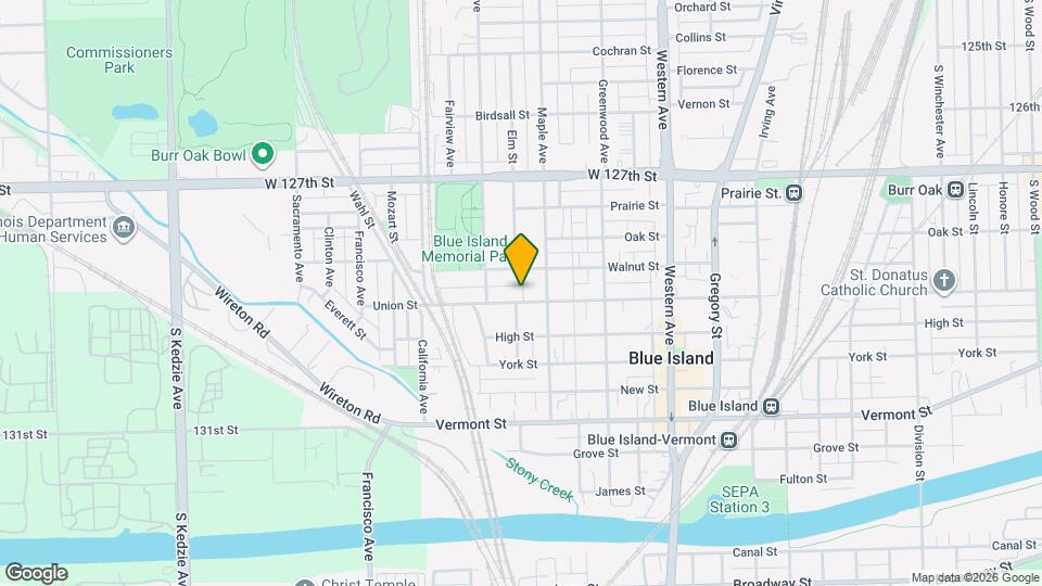 2626 Union St Map and Location Details