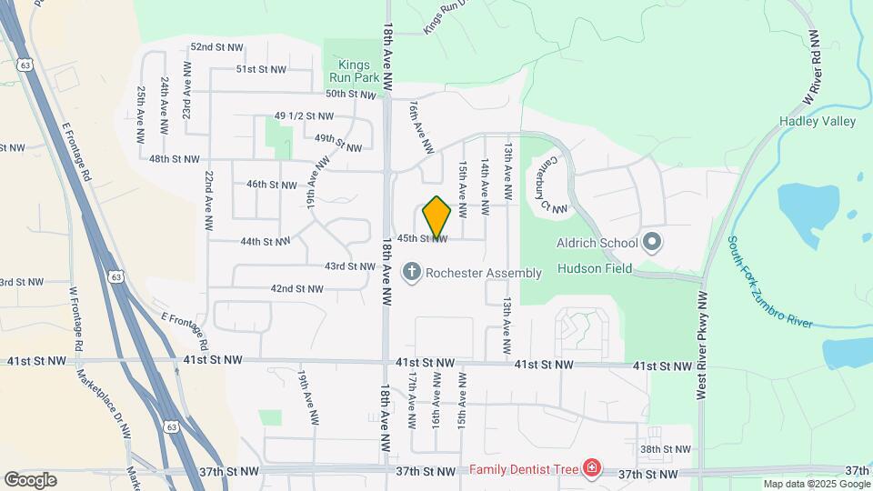 1534 45th St NW Map and Location Details