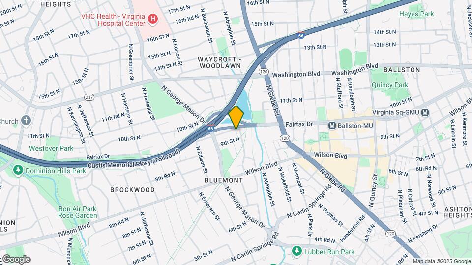 4800 Fairfax Dr Mapa y Detalles de la Ubicación
