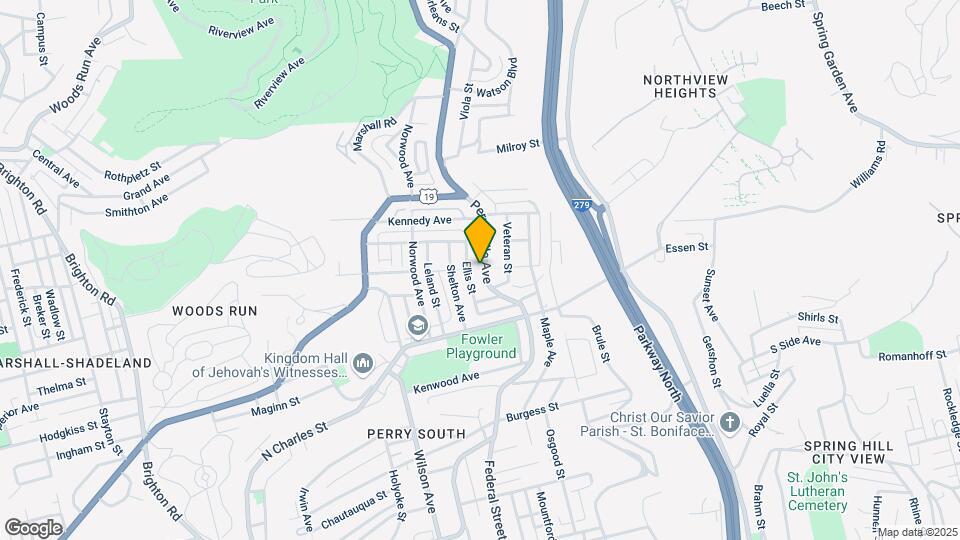 2657 Perrysville Ave Mapa y Detalles de la Ubicación