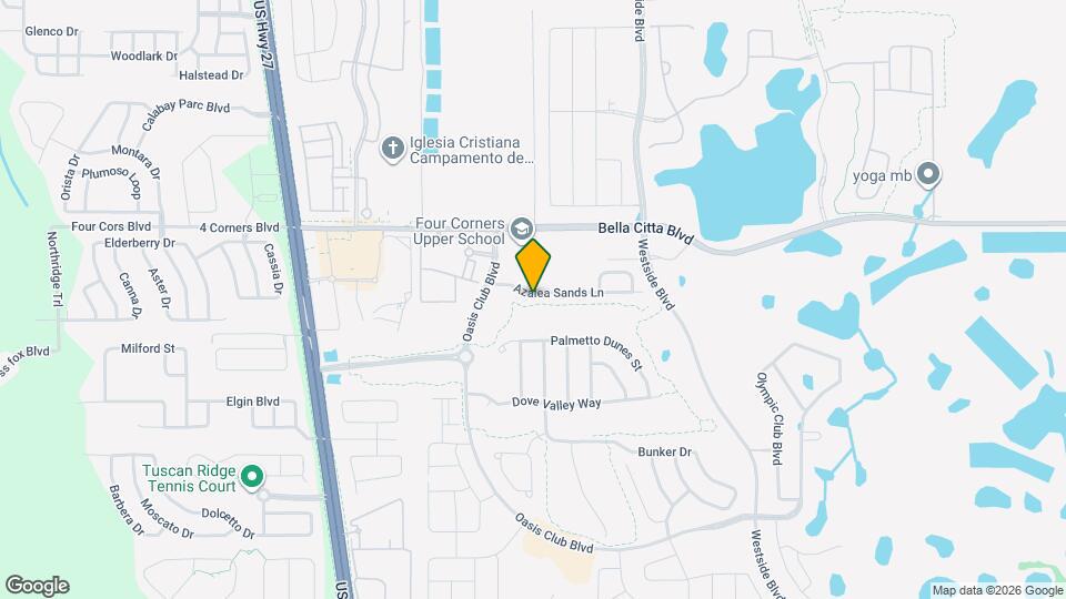 9026 Azalea Sands Ln Map and Location Details