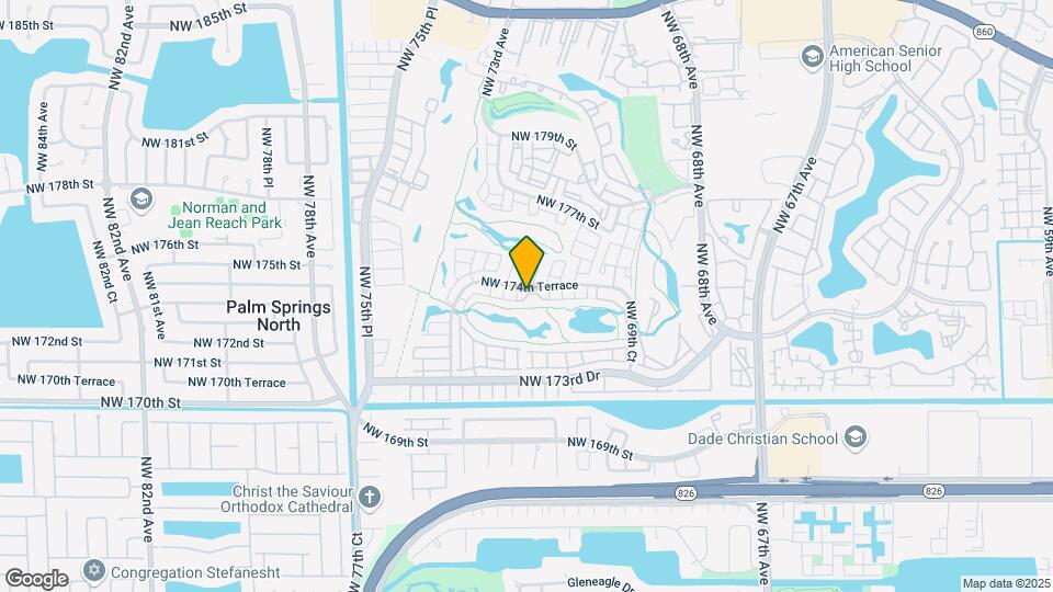 7270 NW 174th Terrace-Unit -101 Mapa y Detalles de la Ubicación