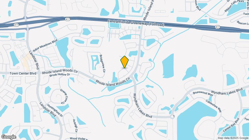 1725 Islebrook Dr Map and Location Details