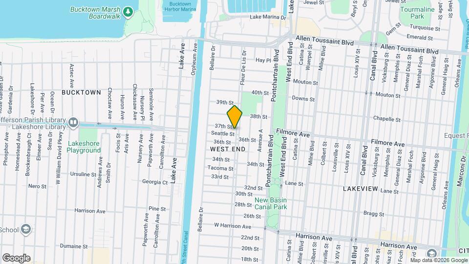 301 Seattle St Map and Location Details