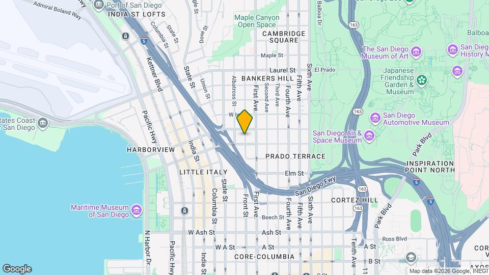 2020 Front St Map and Location Details