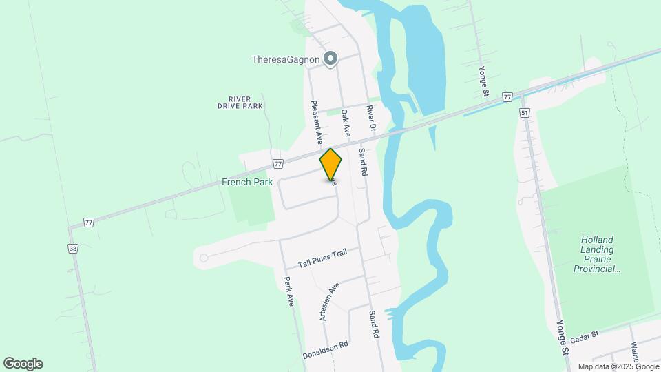 224 Park Ave Map and Location Details