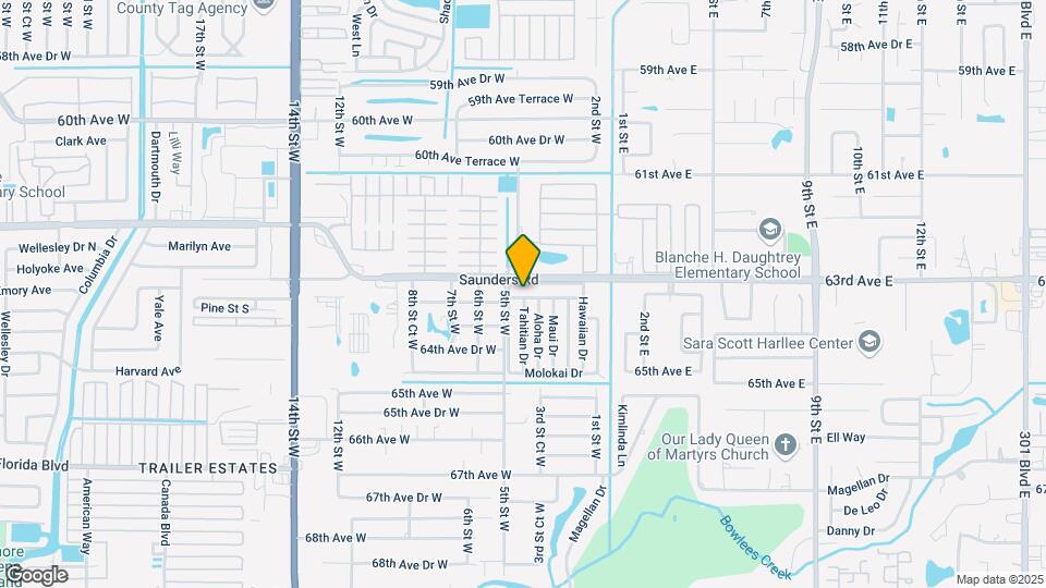 403 Diamond Head Dr Map and Location Details