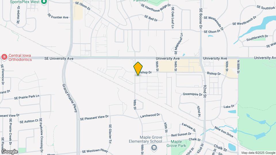 1798 Apex Ave. Map and Location Details