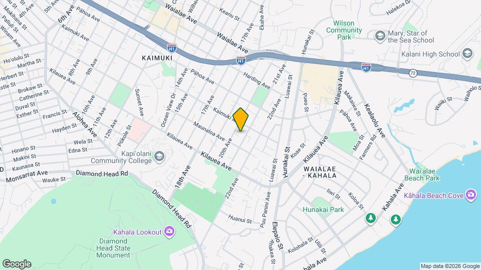 827 20th Ave Map and Location Details